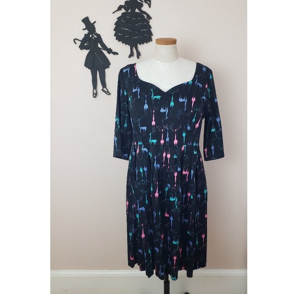 Retrospec'd Reindeer Dress Size XXL 18 - Picture 3 of 11